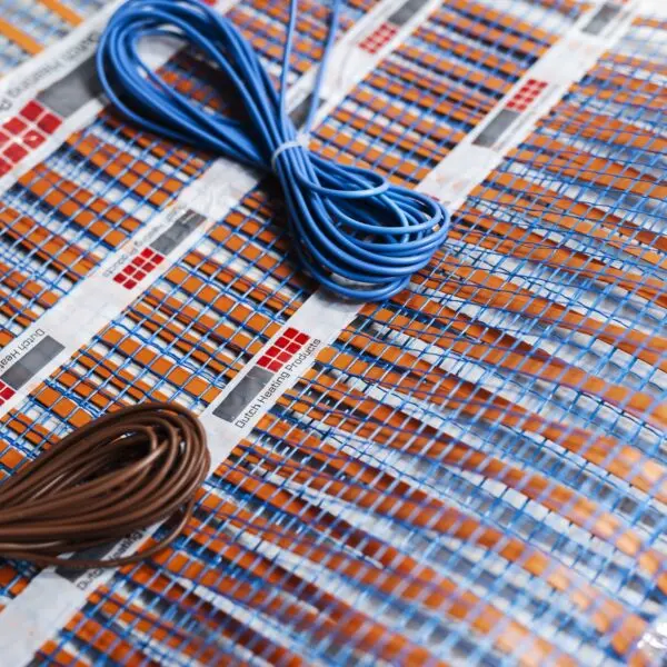 Amorfe infrarood vloerverwarming mat breedte 1,00 m, lengte 3,00 m - 150W/m²