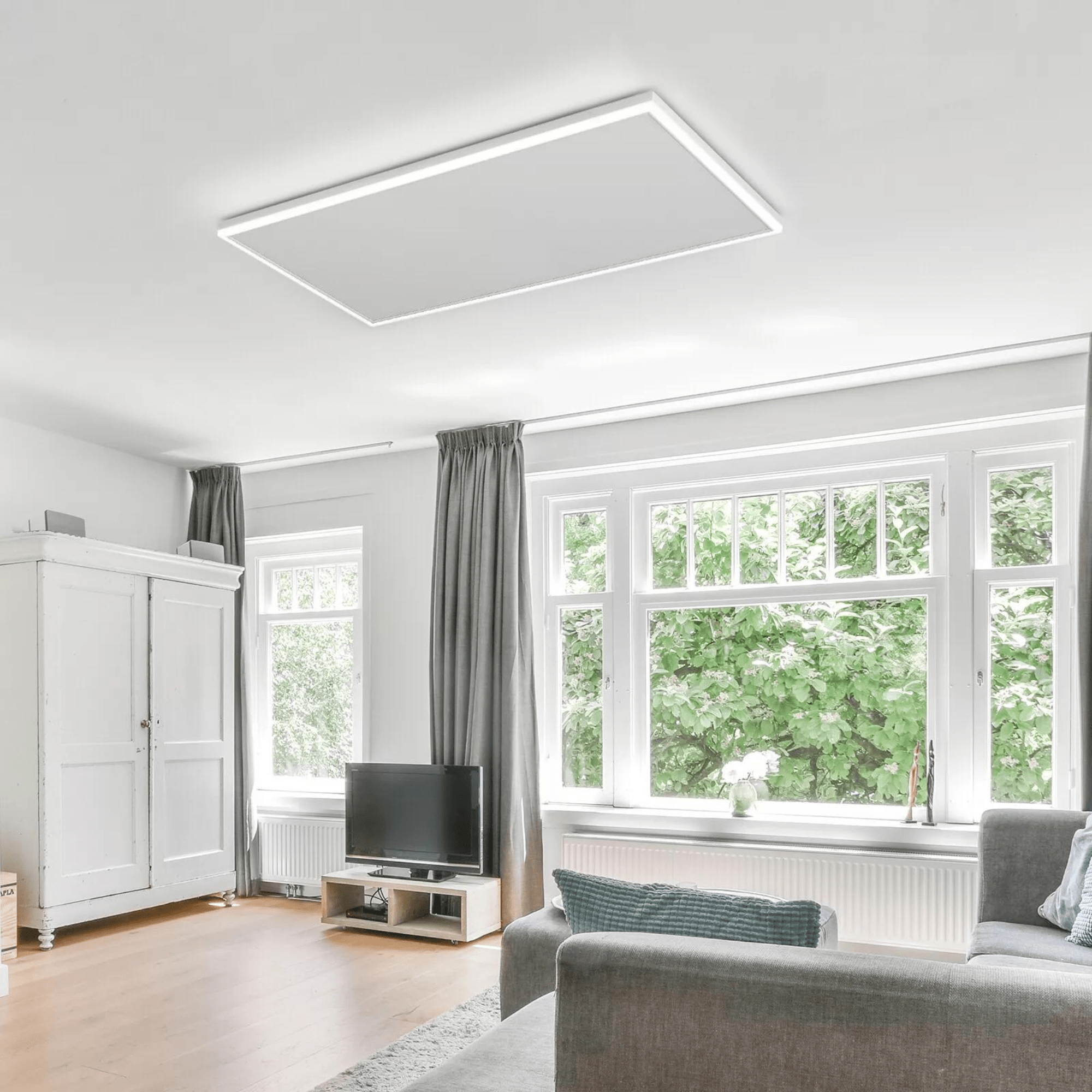 Infrarood paneel 700W 63x108 cm met LED – plafondmontage – VH Monza