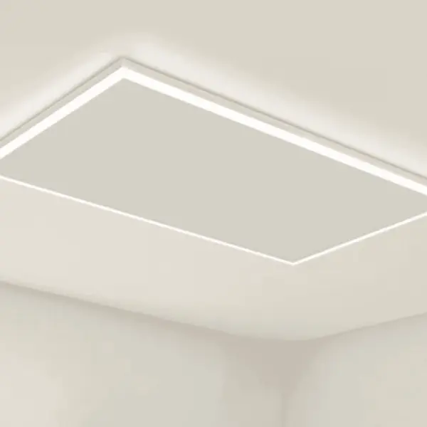 Infrarood verwarmingspaneel 400W 63x65 cm met LED verlichting – energiezuinig plafondmodel – VH Monza