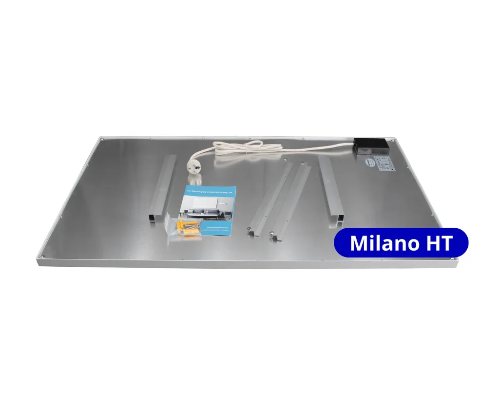 Infrarood plafondpaneel 75x120 cm – 1150 Watt – energiezuinig verwarmingspaneel – Milano HT