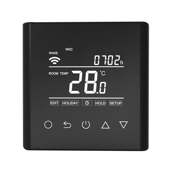 VH Control "Calypso-W" Digitale Wi-Fi Inbouwthermostaat - Zwart