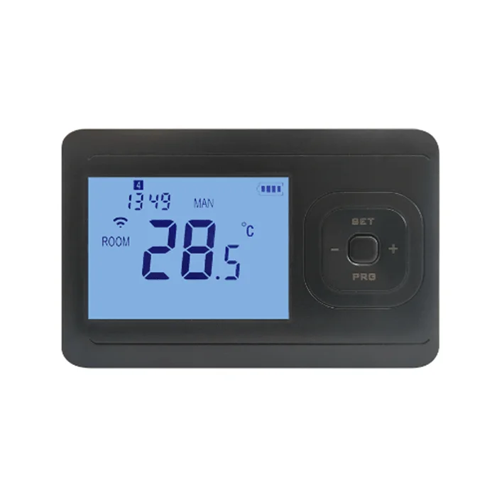 Draadloze Digitale RF Thermostaat - "Echo" - Zwart