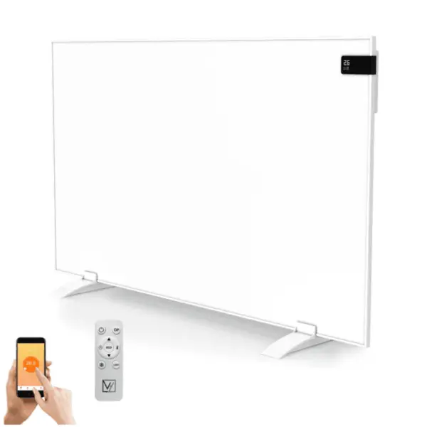 Verplaatsbaar infrarood paneel met WIFI - 60 x 100 cm - 600 watt - VH Superia V3