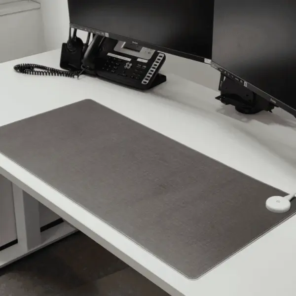 Verwarmde infrarood bureau onderlegger - 80 x 40 cm - VH
