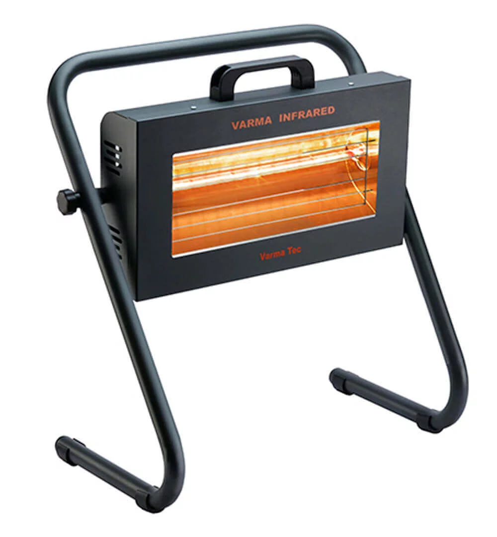 Mobiele infrarood verwarming - Korte golf straler - 1500 watt
