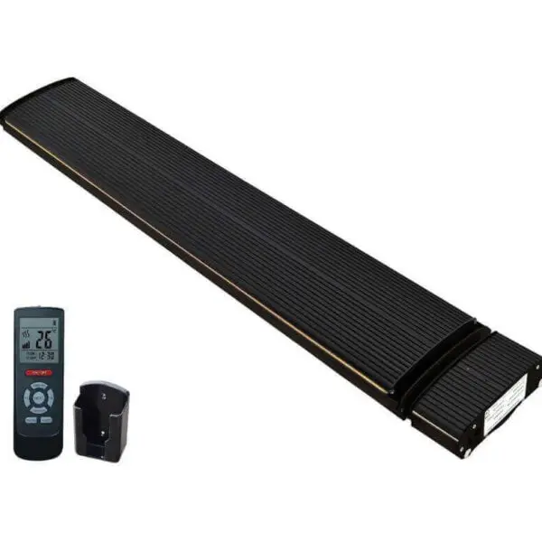 Infrarood terrasverwarmer instelbaar met afstandsbediening - 1800 watt