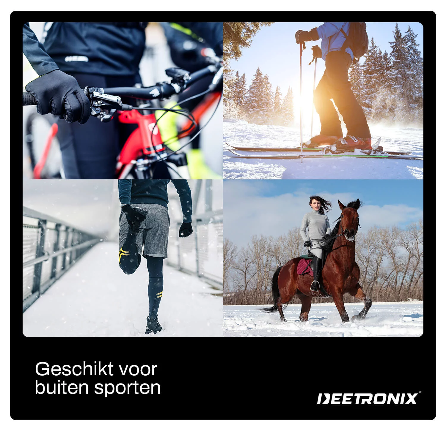 Dunne verwarmde handschoenen - Deetronix