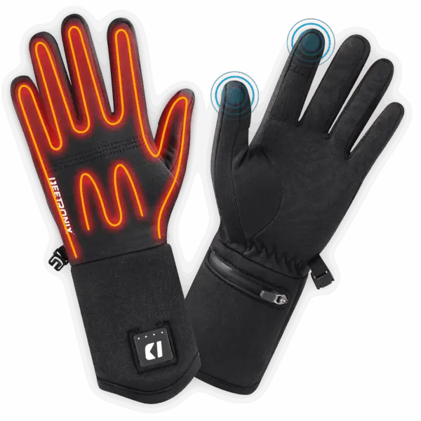 Dunne verwarmde handschoenen - Deetronix