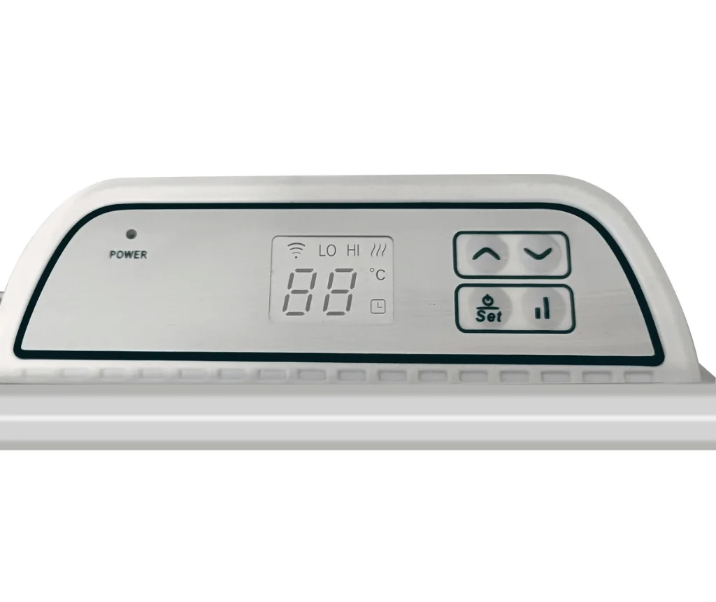 QH - Eco Slim White Convector - 142 x 5 x 40 cm - 3000 watt