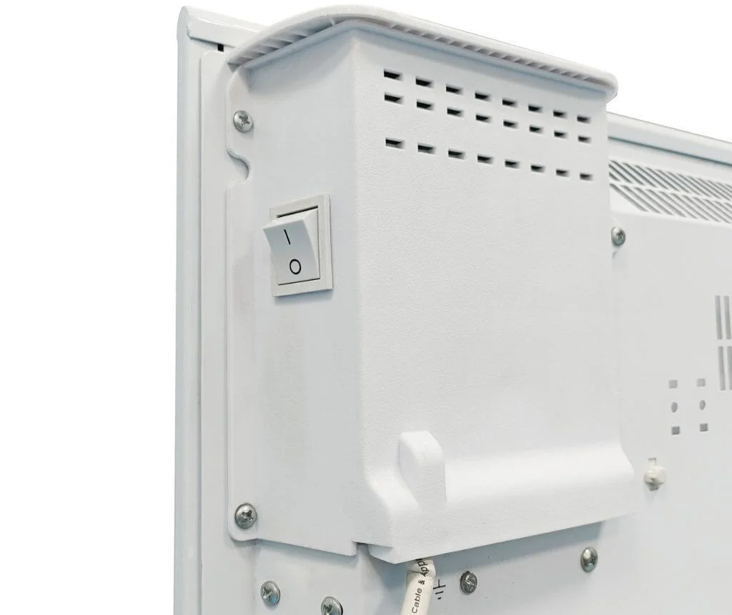 QH - Eco Slim White Convector - 142 x 5 x 40 cm - 3000 watt