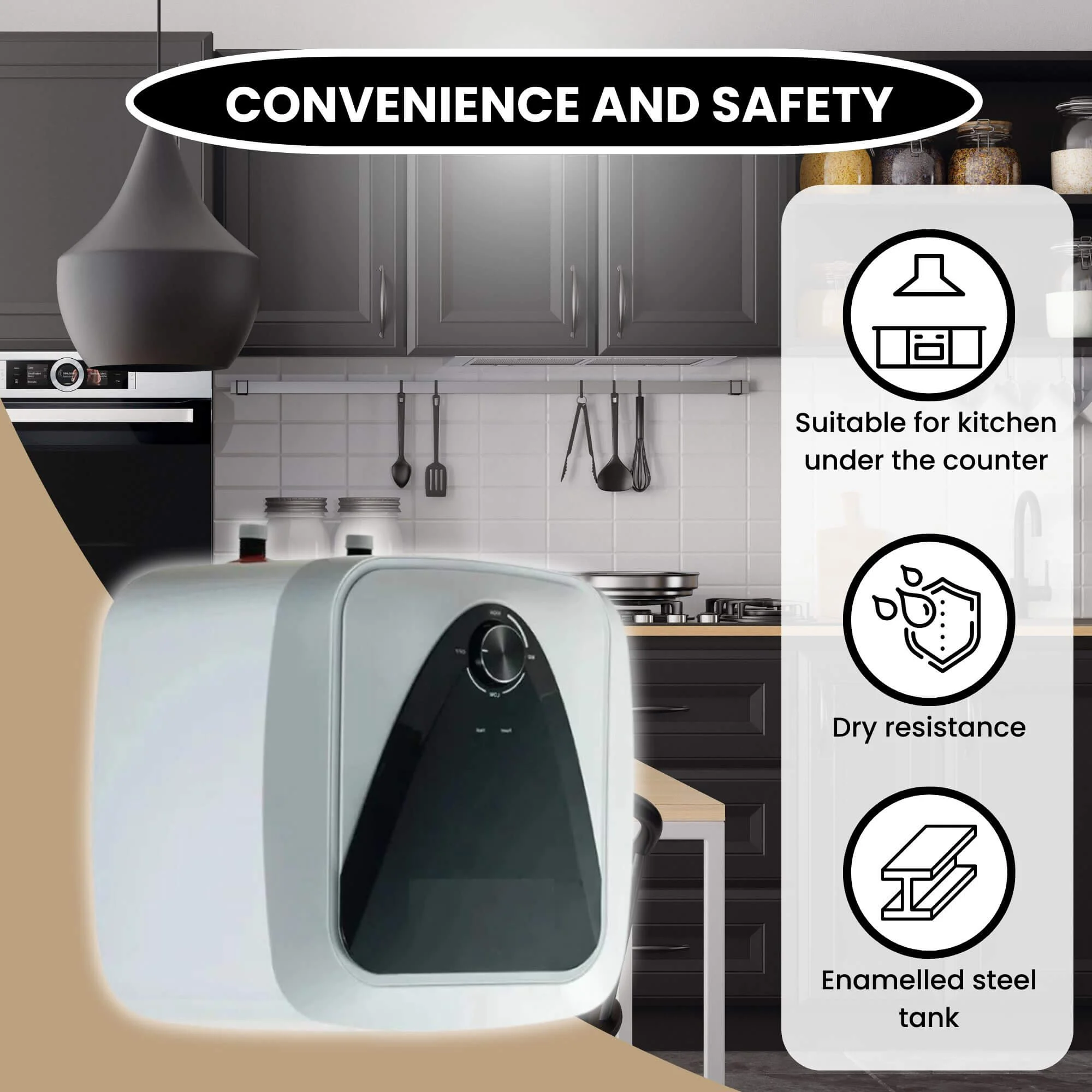 Close-In Keukenboiler Extra Life - 10 liter - QH