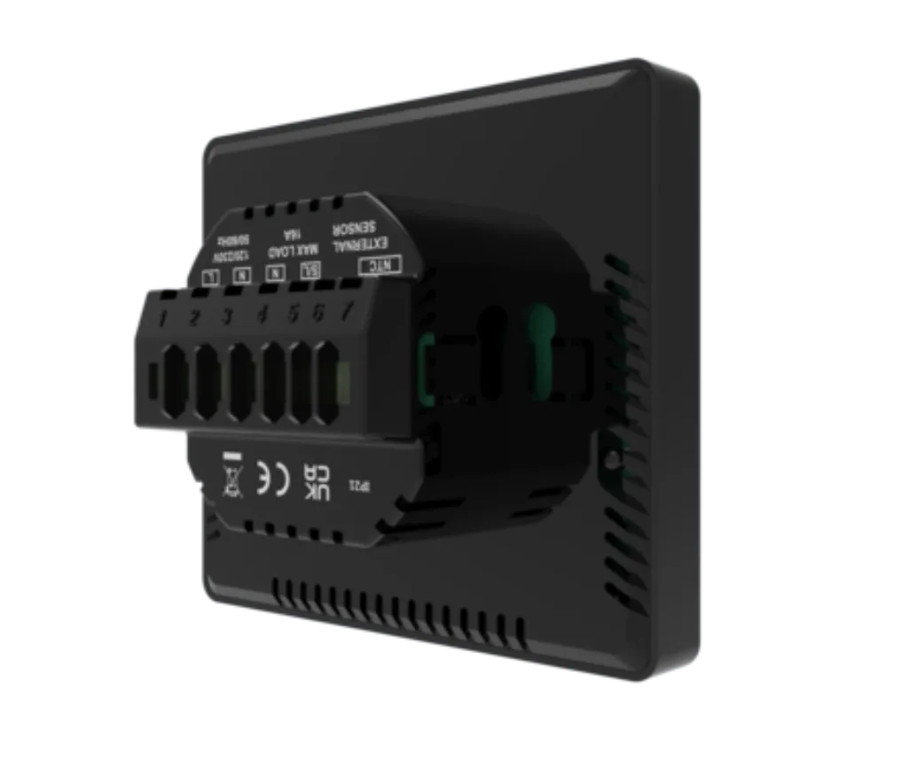VH Control Olympus XL WiFi inbouwthermostaat – zwart