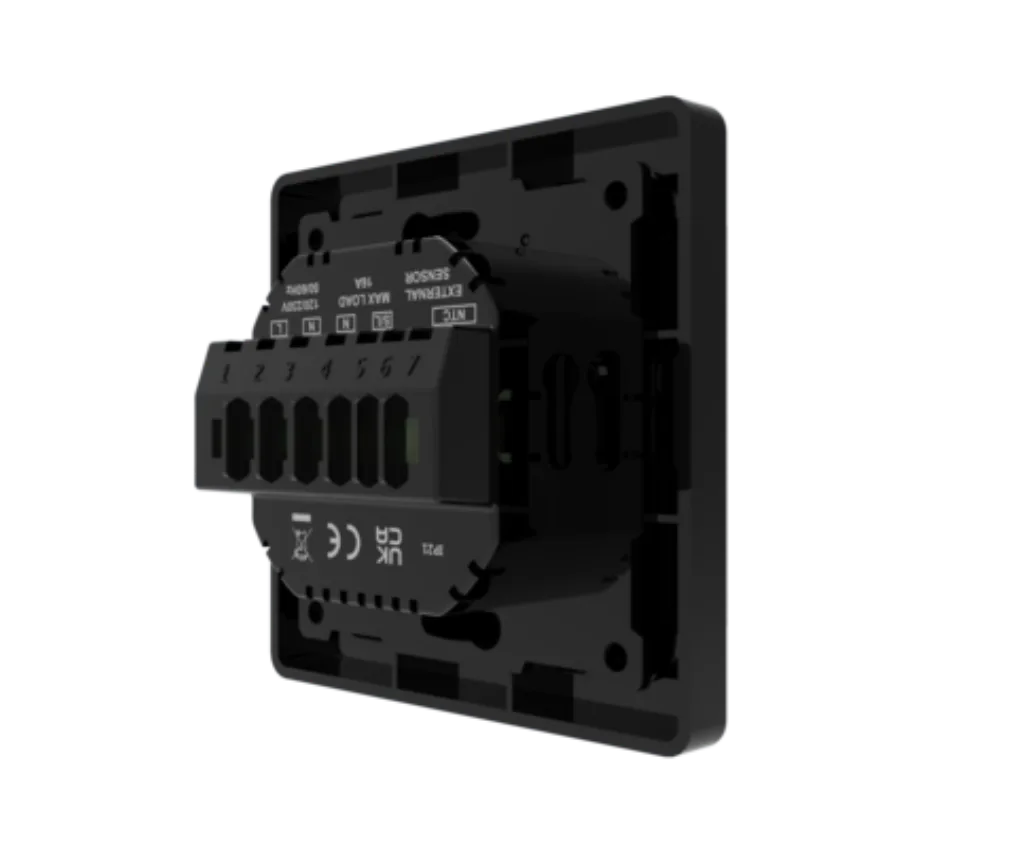 VH Control Olympus WiFi inbouwthermostaat – zwart