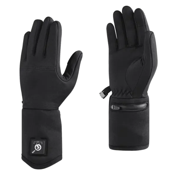 Verwarmde handschoenen voor buitenactiviteiten S13 zwart