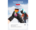 Verwarmde handschoenen voor buitenactiviteiten S13 zwart - Afbeelding 4