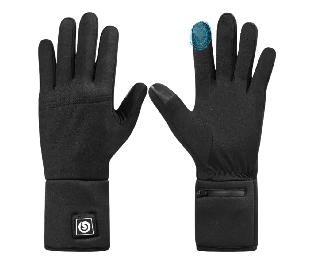 Verwarmde handschoenen voor buitenactiviteiten S13 zwart