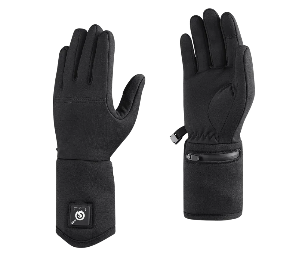 Verwarmde handschoenen voor buitenactiviteiten S13 zwart