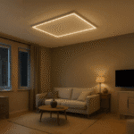 Met verlichting