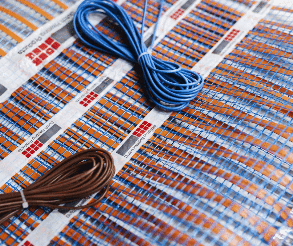 infrarood vloerverwarming met amorfe metaal