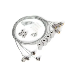 Kabel ophang systeem voor infrarood panelen