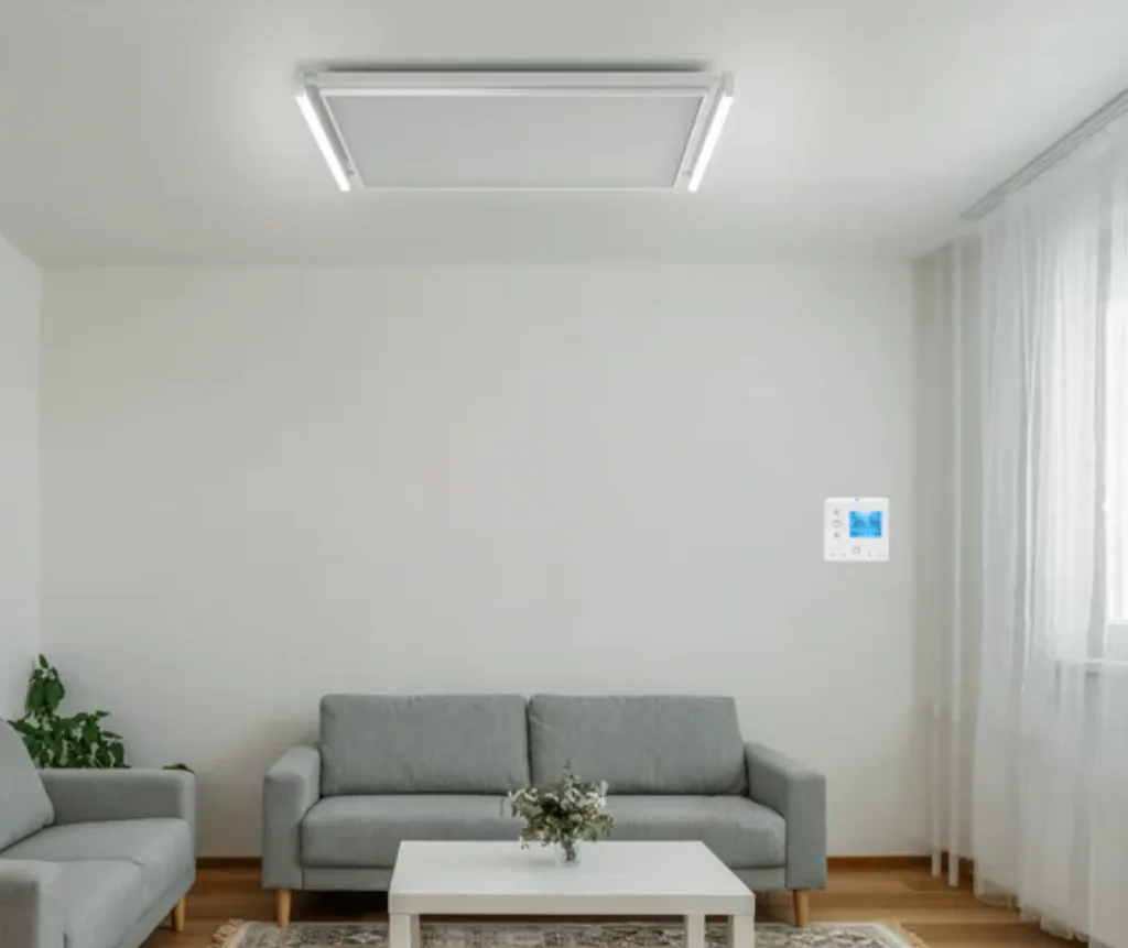 Infrarood verwarmingspaneel met verlichting - 1200W - VH Livorno