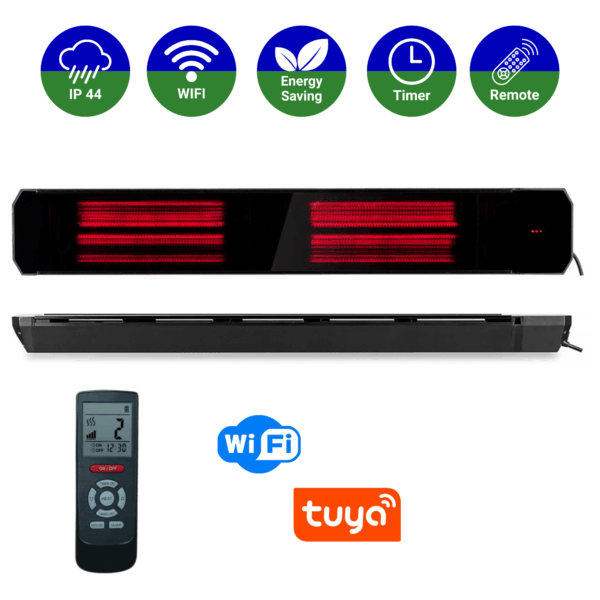 Smart-D HeatBar Infraroodstraler met korte en lange golf - 2200 Watt