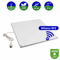 Infrarood paneel 450 watt - Milano RFE - 60 x 60 cm - Plafondpaneel met Echo-ontvanger