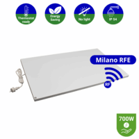 Infrarood paneel 700 watt - Milano RFE - 60 x 100 cm - Plafondpaneel met Echo-ontvanger
