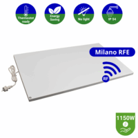 Infrarood paneel 1150 watt - Milano RFE - 75 x 120 cm - Plafondpaneel met Echo-ontvanger