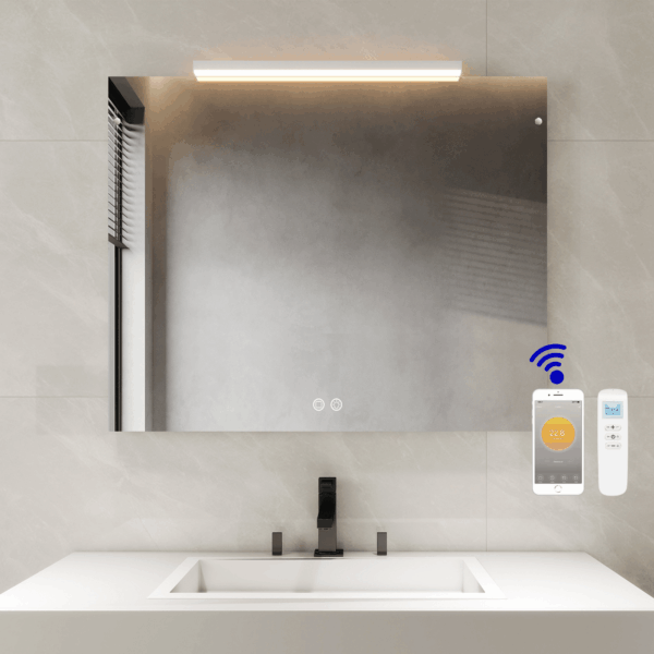 Infrarood spiegelpaneel – Palermo LED – 80 × 100 cm – 750 watt