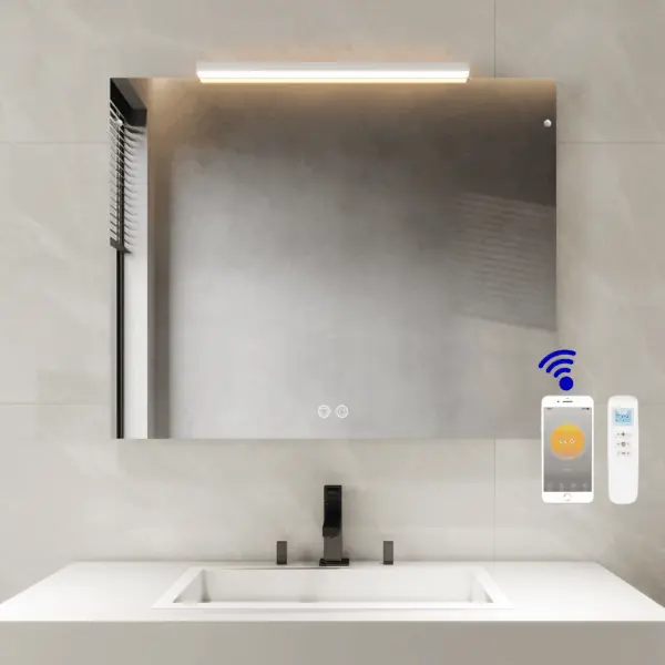 Infrarood spiegelpaneel – Palermo LED – 80 × 100 cm – 750 watt